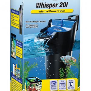 TETRA WHISPER In-Tank Filter 20i w/ BioScrubber 10 - 20 gal