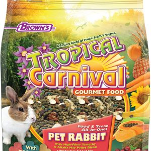 FM BROWN Tropical Carnival Gourmet Pet Rabbit Food 10lb