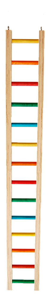 ZOO-MAX HARDWOOD LADDER (4.50"W) 3 FEET (COL)