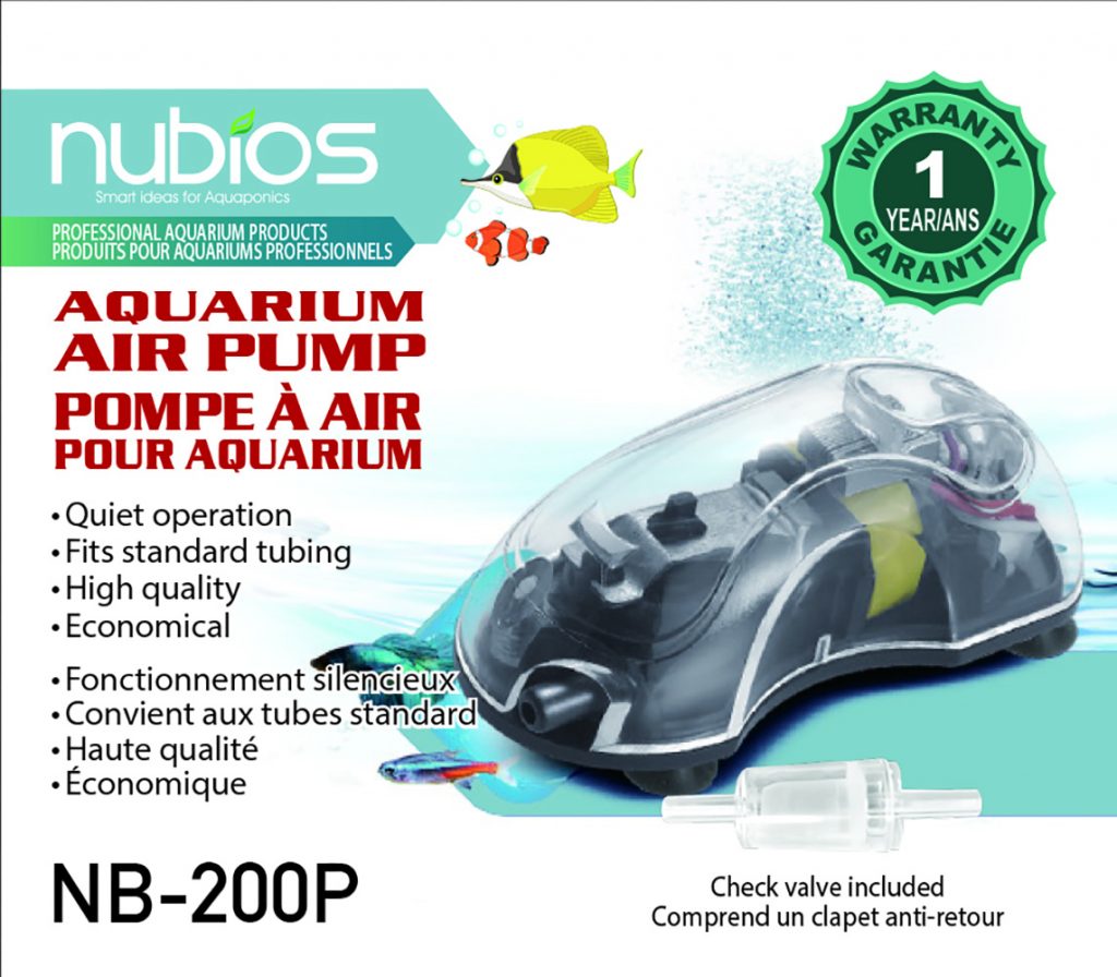 NUBIOS USB Air pump 0.8W 1L/MIN