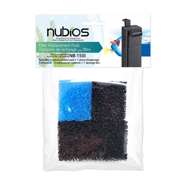 NUBIOS Replacement Pads for Internal Filter NB-150I