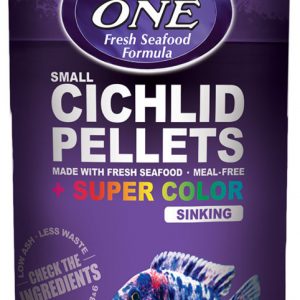 OMEGA ONE Super Color Cichlid Pel Sinking 8oz