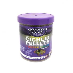 OMEGA ONE Small Cichlid Pellets 3.5oz