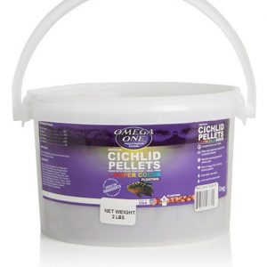 OMEGA ONE Medium Cichlid Pellets 2lb
