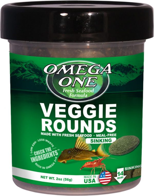 OMEGA ONE Veggi Rounds 2oz