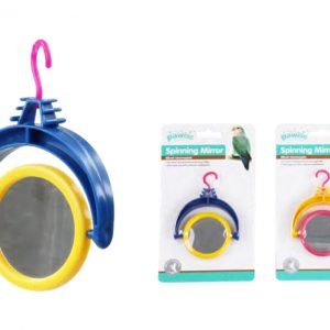 PAWISE Bird spinning mirror