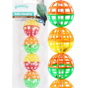 PAWISE Bird hollow flower balls