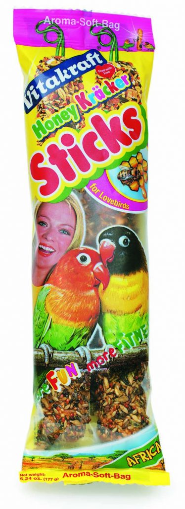 VITAKRAFT Conure Crunch Sticks Apple/Orange 2/pk 3.5 oz