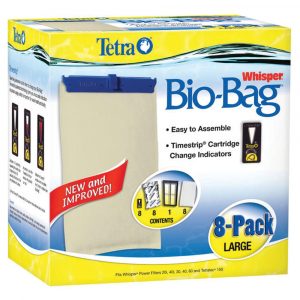 TETRA WHISPER Bio-Bag Lge 8 pack