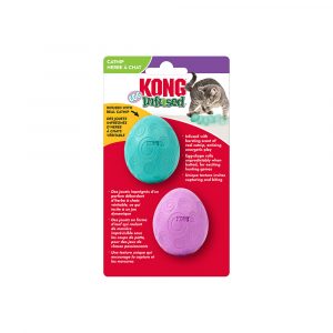 KONG Infused Catnip Egg 2pk