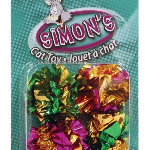 SIMONS Crinkle Balls 4/Pk