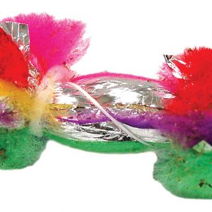 CANCOR Crinkle Cat Dumbbell 3in with Catnip Display (36)