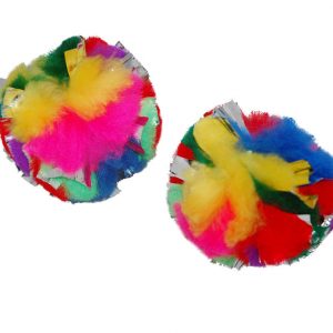 CANCOR Jumbo Crinkle Ball 3.5in with catnip Display (12)