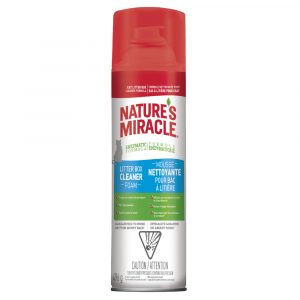 NATURE'S MIRACLE Litterbox Cleaner Foam Aero 17.5oz