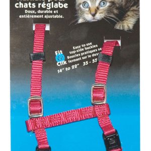 SIMONS Adjustable Cat Harness 3/8x14-22in
