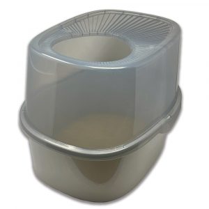 VAN NESS Track-Less Top Entry Cat Pan Lg