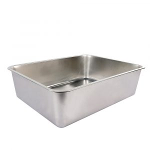 ALL FOR PAWS Go Fresh Stainless Steel Litter Pan
