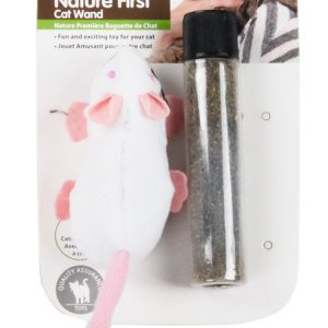PAWISE Nature First Cat Toy W/Catnip Refill