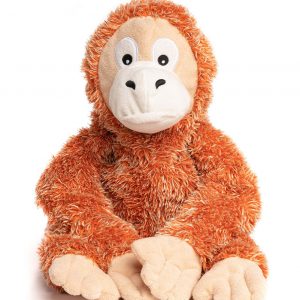 FABDOG Fluffy Dog Toy - Orangutan S
