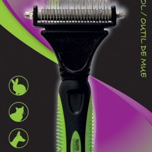 PRO PLUS De-Shedding Rake 18 Tooth