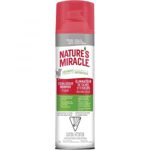 Nature's Miracle Dog Stain and Odour Remover - Foam Aerosol 17.5oz