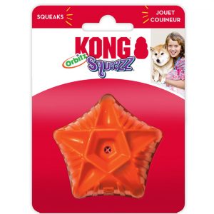 KONG Squeezz Orbitz Ball Asst S/M