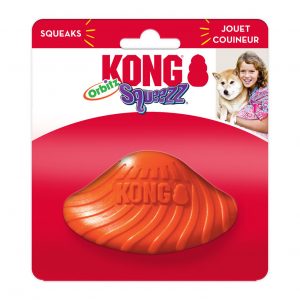 KONG Squeezz Orbitz Saucer Asst M/L