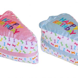 MULTIPET Birthday Cake Slice (3) 6"