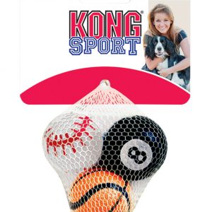 KONG Sport Balls Medium 3/pk