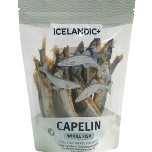 ICELANDIC+ Fish Treat Capelin Whole Fish & Pieces 2.5 oz