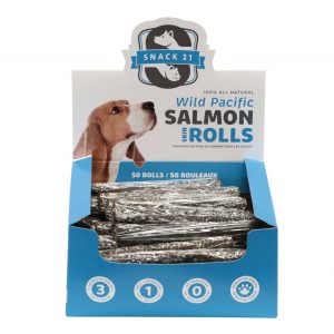SNACK 21 Salmon Skin Rolls (50)