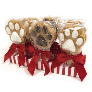 CLAUDIAS Paw Print Sucker Display/10