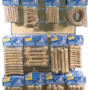 BURGHAM Cattleranch Packaged Rawhide Pre-pack 44pc