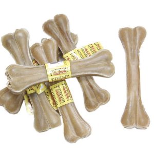 BURGHAM Pressed Rawhide Bone 8.25 in (10)