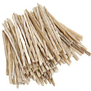 BURGHAM Rawhide Stick 8 in BULK(100)
