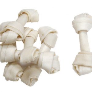 BURGHAM WHITE Rawhide Bone 6 in (10)