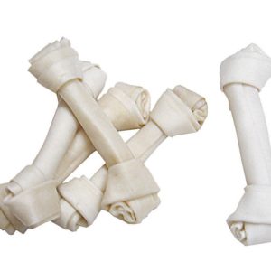 BURGHAM WHITE Rawhide Bone 8 in (10)