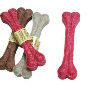BURGHAM Rawhide Munchy Bone - 8.5 in (10)