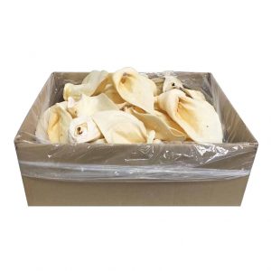 BULLSTERS Cow Ears w/Auricles Bulk White (40) pcs