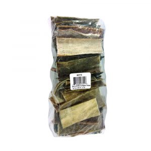 BULLSTERS Collagen Strips w/ Fur (50) 5-6 in