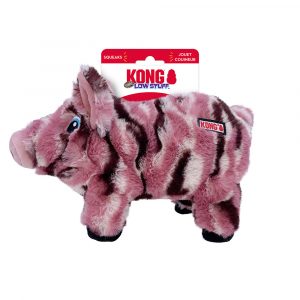 KONG Low Stuff Stripes Pig MD