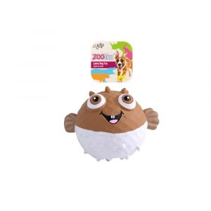 ALL FOR PAWS Zootex Bouncy Puffer Fish