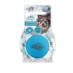 ALL FOR PAWS Meta Ball Bounce & Rattle Ball