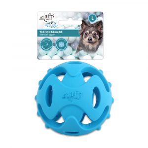ALL FOR PAWS Meta Ball Well Fetch Rubber Ball L