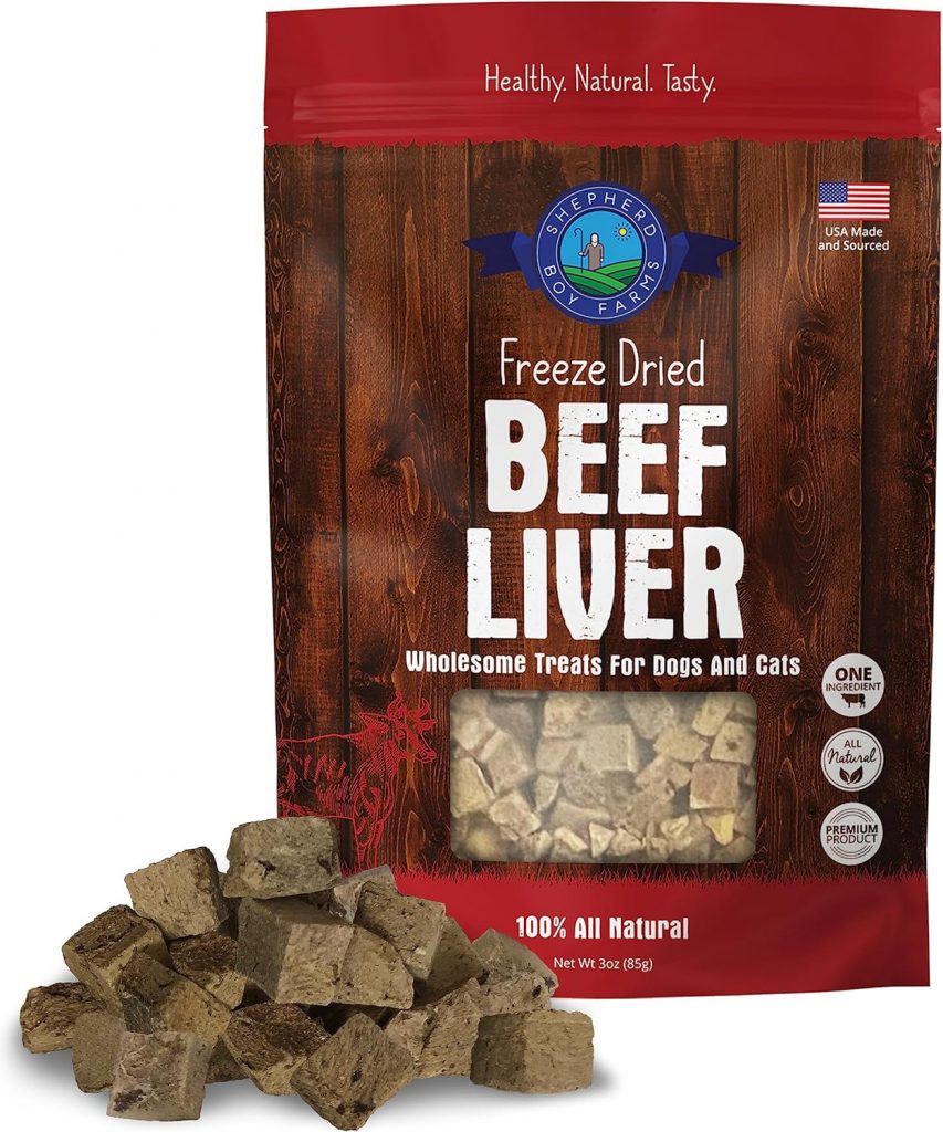 SHEPHERD BOY FARM FD Beef Liver 8oz