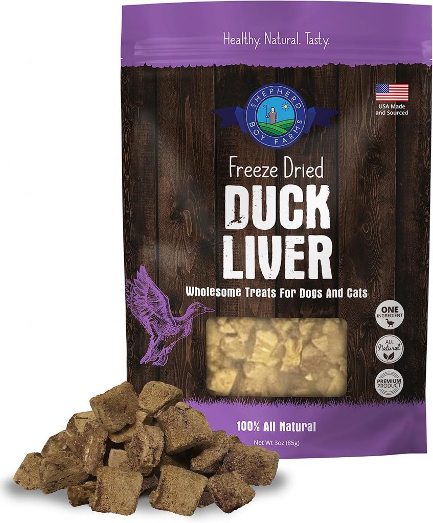 SHEPHERD BOY FARM FD Duck Liver 3oz