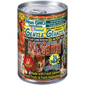 Gentle Giants DOG 90% Salmon - Can 13oz (12)