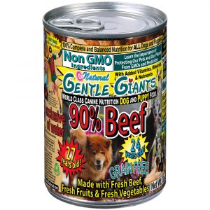 Gentle Giants DOG 90% Beef - Can 13oz (12)