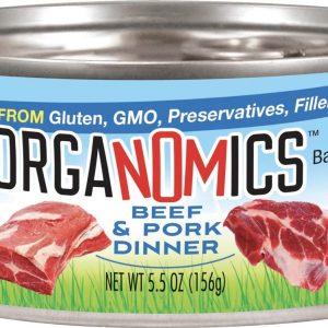 OrgaNOMics Beef & Pork Dinner for Cats 5.5 oz (24)