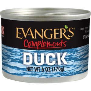 Grain-Free Complements Duck for Dogs & Cats 6 oz (24)